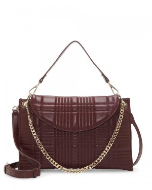 Bolsa Cruzada Vince Camuto Barb Mujer Burdeos | 762-BLAOTD