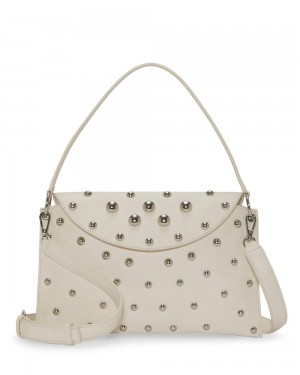 Bolsa Cruzada Vince Camuto Waiyd Mujer Creme Blancas | 715-FVDGHM