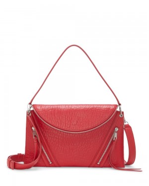 Bolsa Cruzada Vince Camuto Wayhn Mujer Rojas | 812-LUSTJX