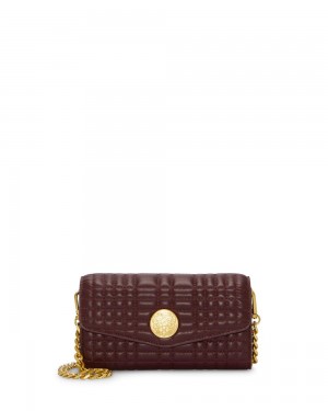 Bolsa de Mano Vince Camuto Barb Wallet On A Chain Mujer Burdeos | 719-KNZIYA