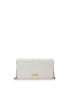 Bolsa de Mano Vince Camuto Marza Wallet On A Chain Mujer Creme Blancas | 758-DBPLJR