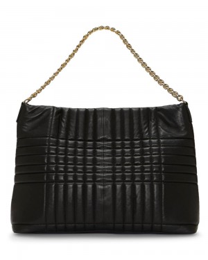 Bolso Hobo Vince Camuto Barb Mujer Negras | 914-YQSJCT