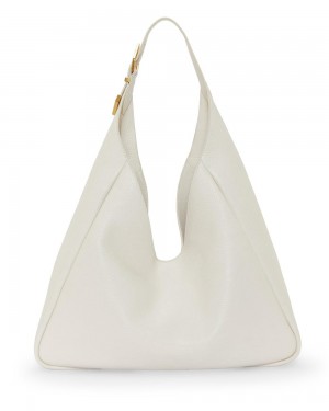 Bolso Hobo Vince Camuto Marza Mujer Creme Blancas | 409-IXPYLQ