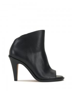 Booties Vince Camuto Finndaya Peep-Toe Mujer Negras | 061-UWADKX