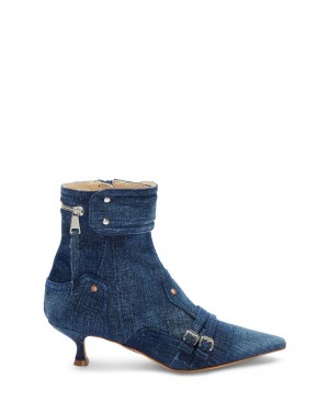 Booties Vince Camuto Mikayla Mujer Azules | 034-SJMHFU