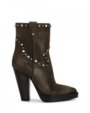 Booties Vince Camuto Nanikshie Mujer Marrones | 029-OSFAIU