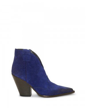 Booties Vince Camuto Prensten Mujer Azules | 091-BUIWFR