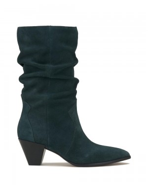 Booties Vince Camuto Sensenny Mujer Evergreen Suede | 354-FHYTER