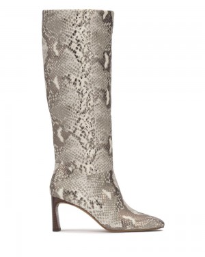 Botas Altas Vince Camuto Hersha Mujer Gris Serpent | 348-NKTZWU