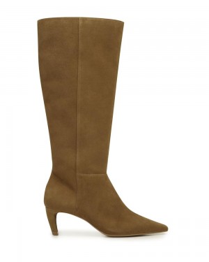 Botas Altas Vince Camuto Quacia Mujer Marrones | 791-XTGCMY