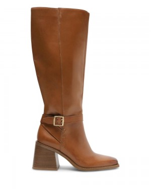 Botas Altas Vince Camuto Seshlyan Wide-Calf Mujer Marrones | 452-SREVYW