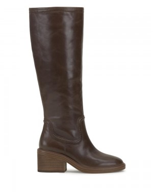 Botas Altas Vince Camuto Vuliann Mujer Marrones | 519-VRXSCE