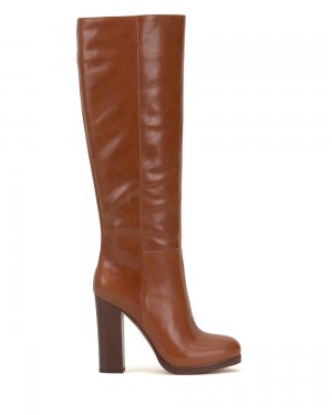 Botas Hasta La Rodilla Vince Camuto Crutinie Extra Wide-Calf Mujer Marrones | 154-WHYXDE