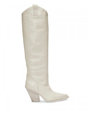 Botas Hasta La Rodilla Vince Camuto Jessikah Mujer Blancas | 189-SUKIZJ