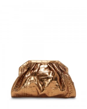 Clutch Vince Camuto Baklo Mujer Doradas | 897-XRYPOT