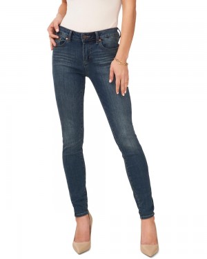 Pantalon Vince Camuto Five-Pocket Flaco Jeans Mujer Azules | 798-BHLNYC