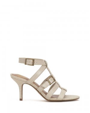 Sandalias Vince Camuto Bivenya Mujer Kaki | 813-WDSMCN