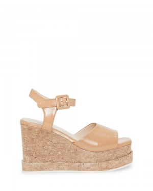 Sandalias Vince Camuto Byndy Wedge Mujer Marrones | 175-ZJNSGY