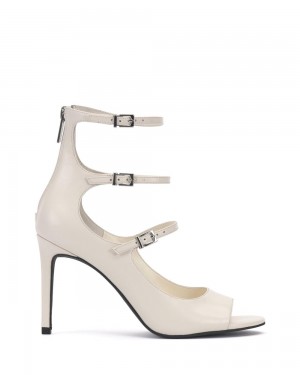 Tacones Vince Camuto Anikah Mujer Creme Blancas | 790-HUFGYB