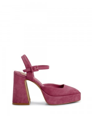 Tacones Vince Camuto Dede Platform By Up Buttercup Mujer Rosas | 681-WJERCI