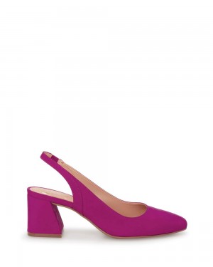 Tacones Vince Camuto Elaine Slingback Mujer Moradas | 297-SJVACY