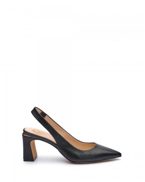 Tacones Vince Camuto Hamden Slingback Mujer Negras | 463-EOPSRI