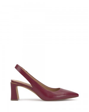 Tacones Vince Camuto Hamden Slingback Mujer Rojas | 351-NIWJKQ