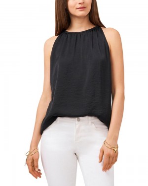 Tops Vince Camuto Trapeze Mujer Negras | 950-TQMXUR