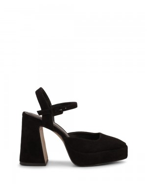 Zapatos Plataforma Vince Camuto Dede Platform By Up Buttercup Mujer Negras | 035-AKLFIR