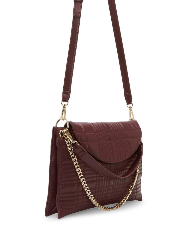 Bolsa Cruzada Vince Camuto Barb Mujer Burdeos | 762-BLAOTD