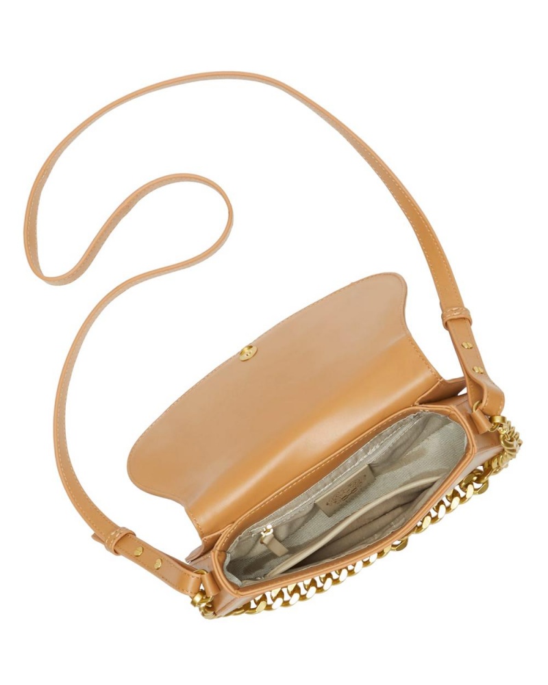 Bolsa Cruzada Vince Camuto Brock Mujer Beige | 472-UXECOG