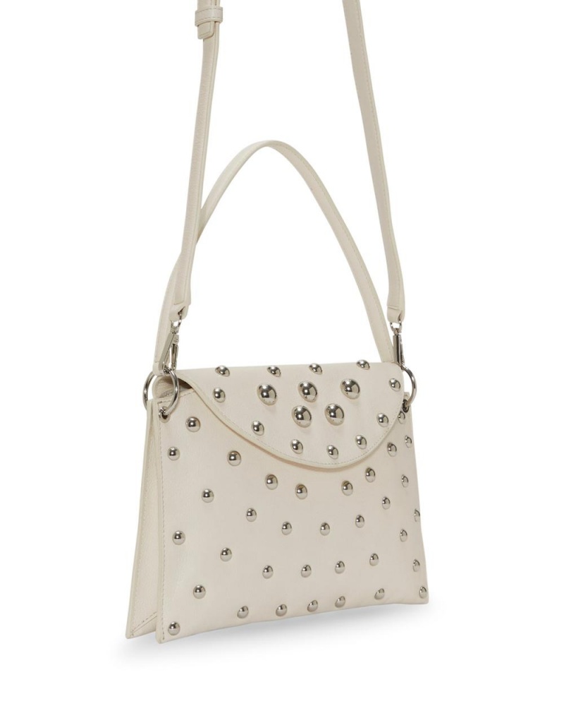 Bolsa Cruzada Vince Camuto Waiyd Mujer Creme Blancas | 715-FVDGHM