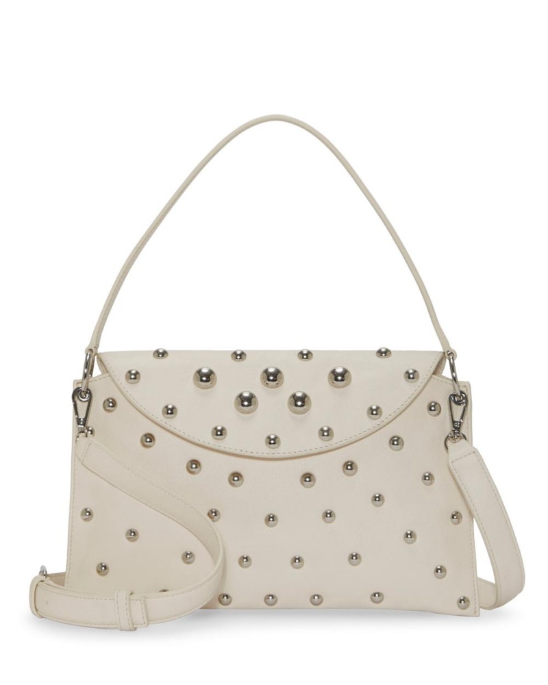 Bolsa Cruzada Vince Camuto Waiyd Mujer Creme Blancas | 715-FVDGHM