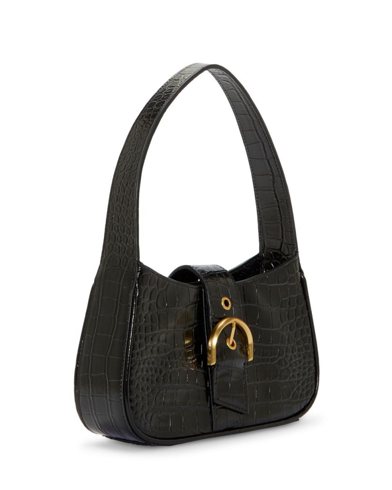 Bolsa de Hombro Vince Camuto Barlo Small Shoulder Bag Mujer Negras | 093-HWUAMP