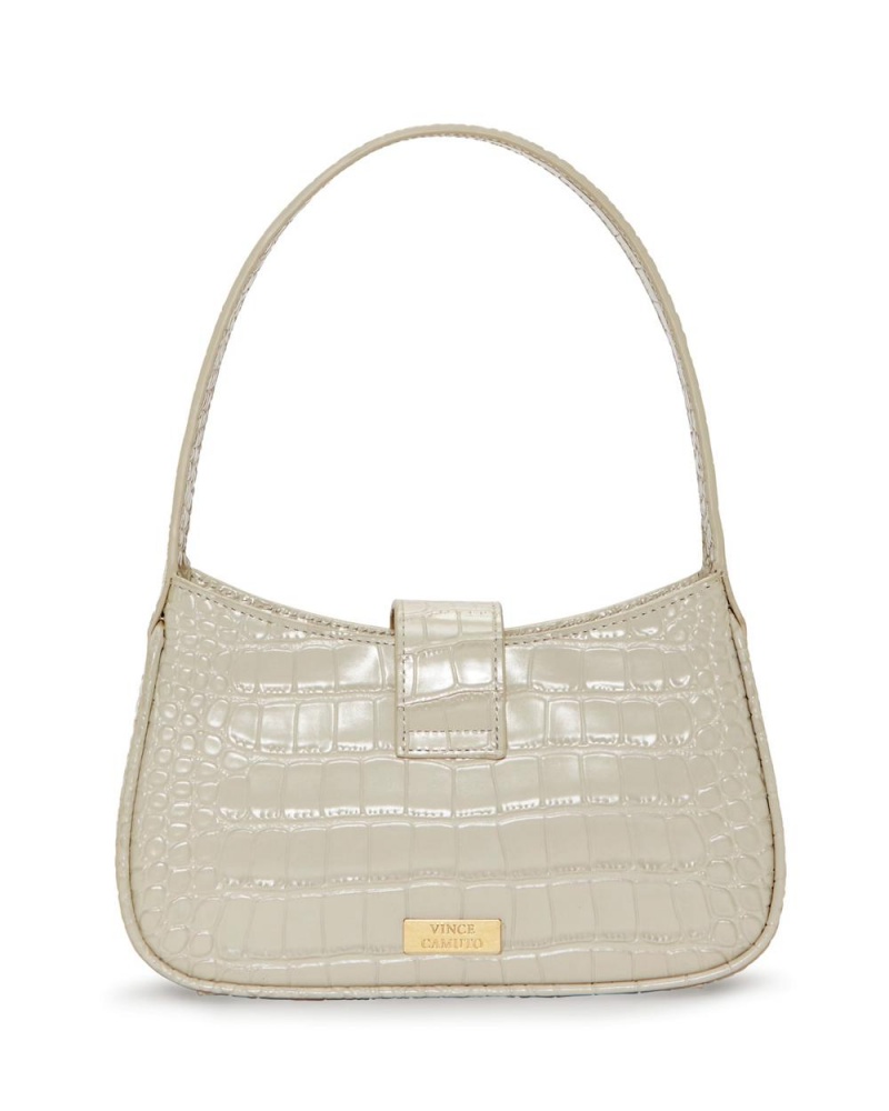 Bolsa de Hombro Vince Camuto Barlo Small Shoulder Bag Mujer Kaki | 162-SNRVJI