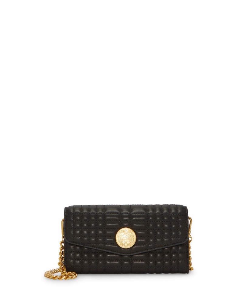 Bolsa de Mano Vince Camuto Barb Wallet On A Chain Mujer Negras | 815-UBPKCW