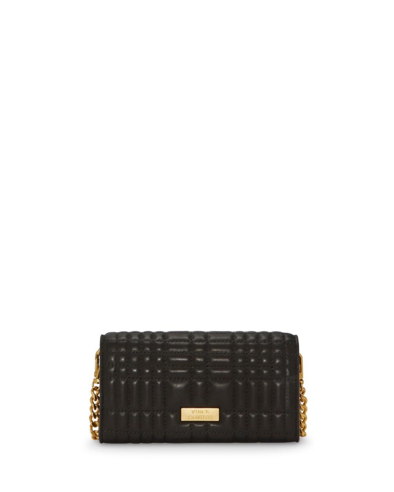 Bolsa de Mano Vince Camuto Barb Wallet On A Chain Mujer Negras | 815-UBPKCW