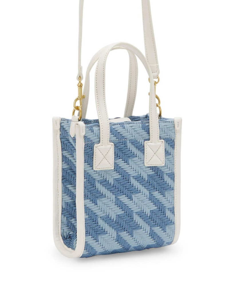 Bolsa de Mano Vince Camuto Saly Small Shopper Mujer Azules | 320-UQFDZP