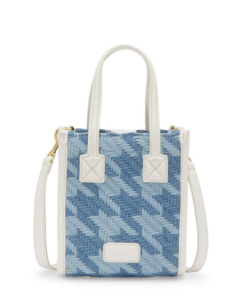 Bolsa de Mano Vince Camuto Saly Small Shopper Mujer Azules | 320-UQFDZP