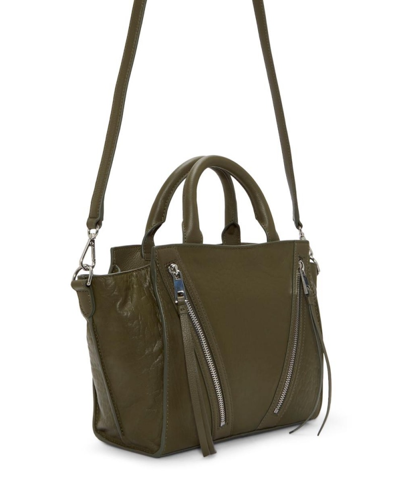 Bolsa de Mano Vince Camuto Wayhn Satchel Mujer Verde | 589-QHGUDF