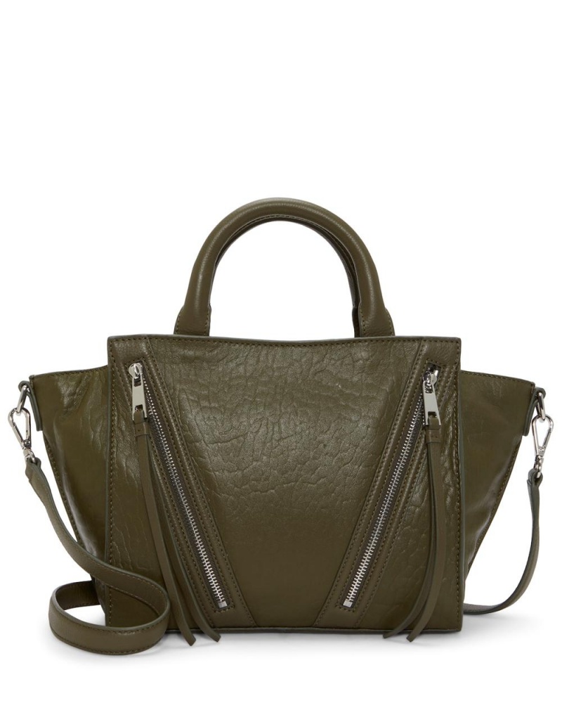 Bolsa de Mano Vince Camuto Wayhn Satchel Mujer Verde | 589-QHGUDF