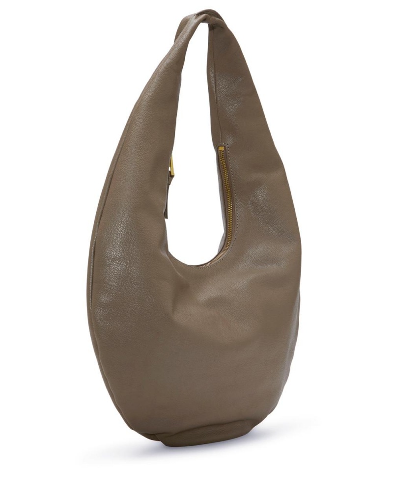 Bolso Hobo Vince Camuto Abner Mujer Marrones | 596-ZJFNEG