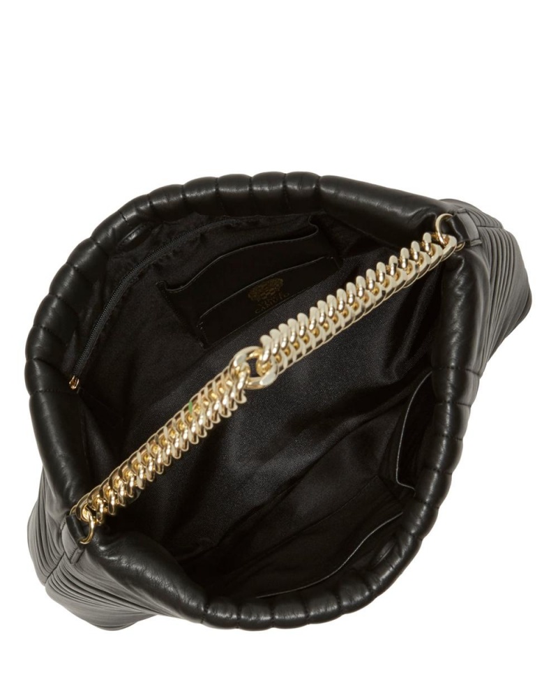 Bolso Hobo Vince Camuto Barb Mujer Negras | 914-YQSJCT