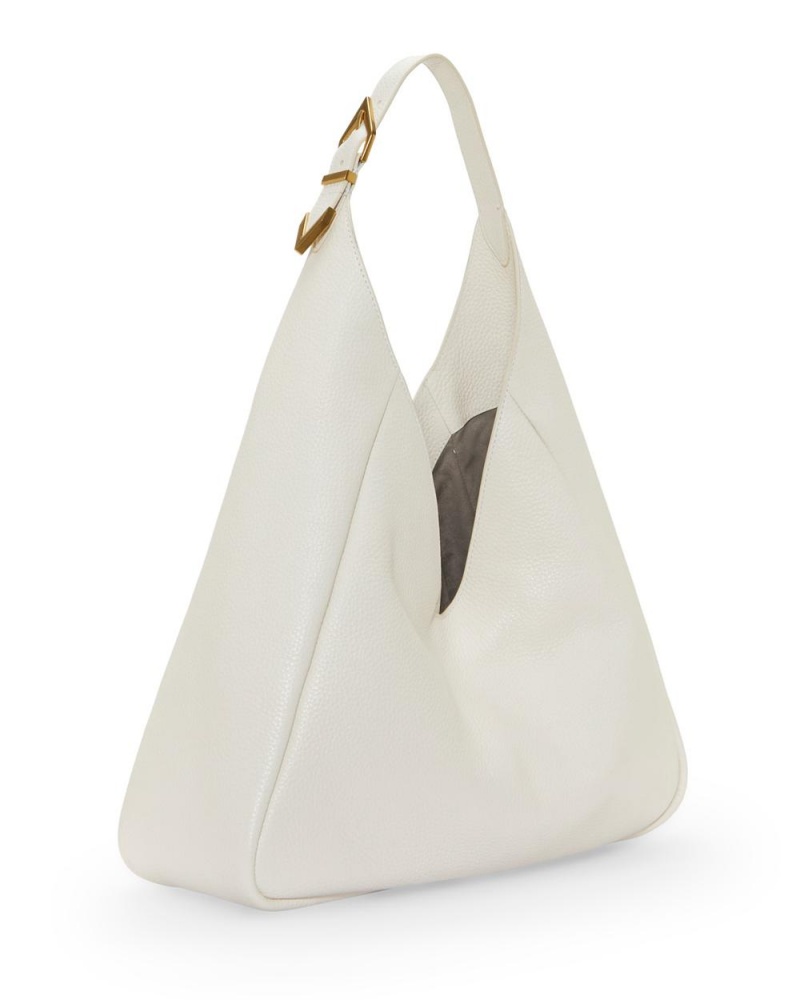 Bolso Hobo Vince Camuto Marza Mujer Creme Blancas | 409-IXPYLQ