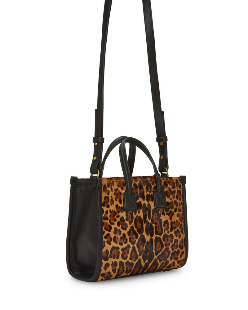 Bolso Tote Vince Camuto Saly Small Mujer Leopardo | 153-BNJGFK