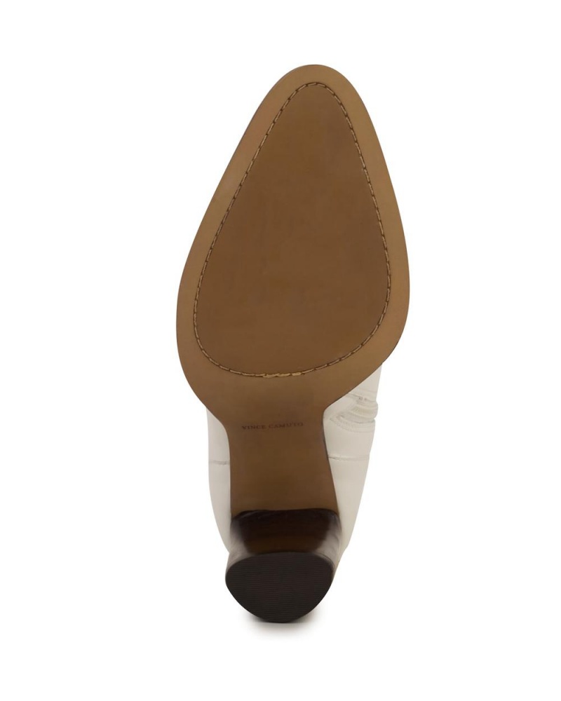 Booties Vince Camuto Epandra Mujer Creme Blancas | 683-GDQZTJ