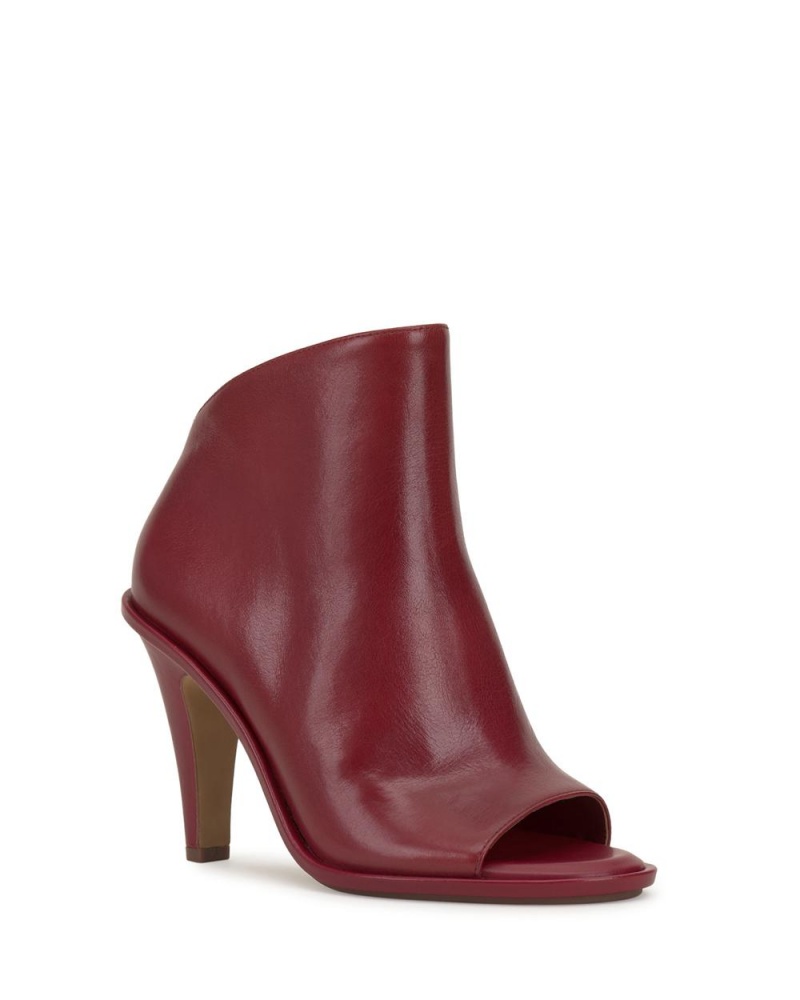 Booties Vince Camuto Finndaya Peep-Toe Mujer Rojas | 270-ZOBVLE