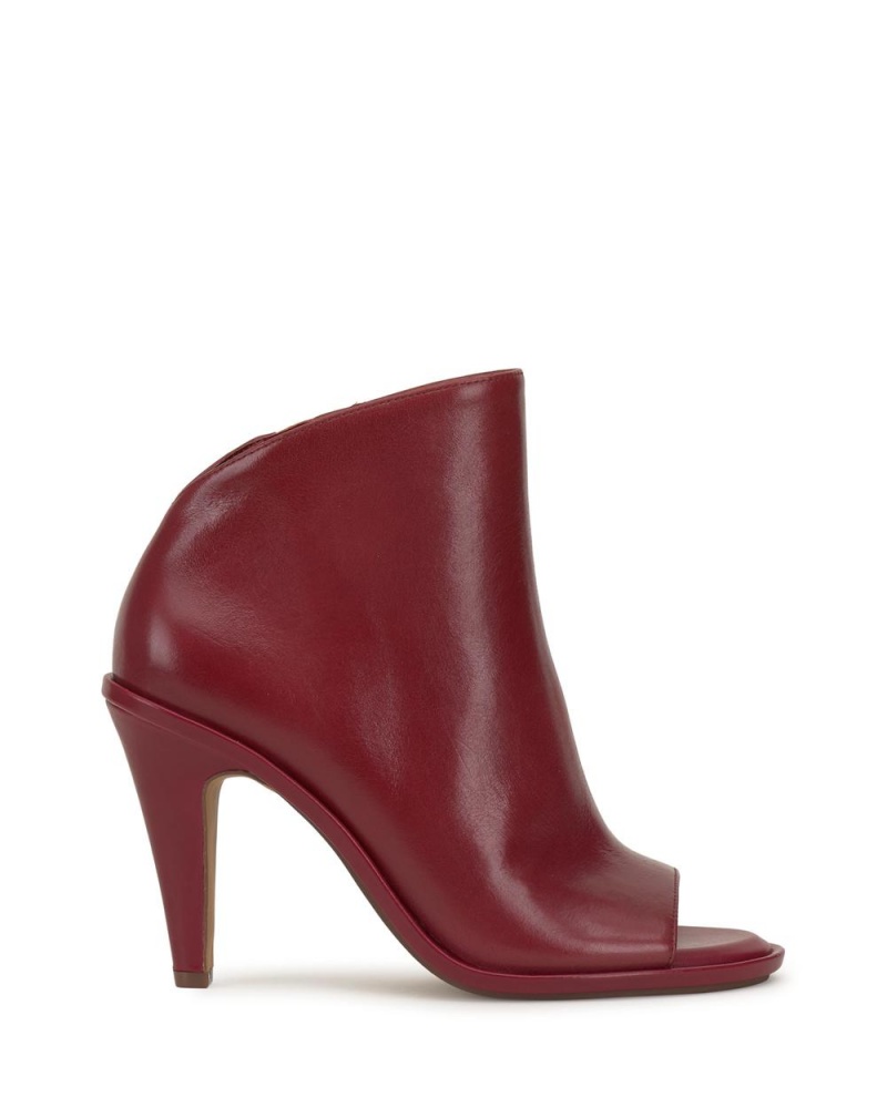 Booties Vince Camuto Finndaya Peep-Toe Mujer Rojas | 270-ZOBVLE