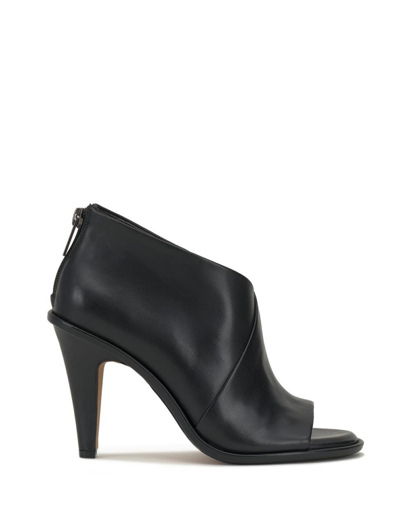 Booties Vince Camuto Frisnell Peep-Toe Mujer Negras | 820-HDOGLK