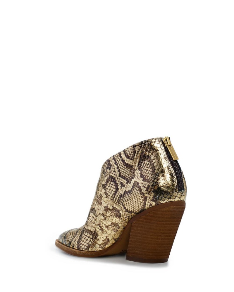 Booties Vince Camuto Grishell Mujer Doradas Serpent | 167-CPBERZ